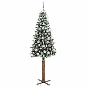 Úzký vánoční stromeček Zelená 180 cm - obrázek 3