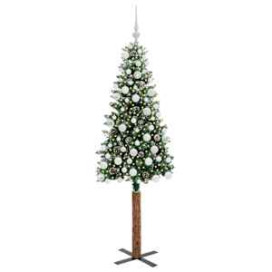 Úzký vánoční stromeček Zelená 180 cm - obrázek 3