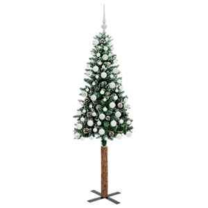 Úzký vánoční stromeček Zelená 180 cm - obrázek 4