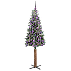 Úzký vánoční stromeček Zelená 180 cm - obrázek 3