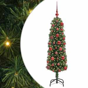vidaXL Tehisj&otilde;ulupuu Roheline 120 cm PVC, teras ja plastik