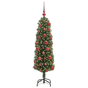 Umělý vánoční stromeček Zelená 120 cm PVC, ocel a plast - obrázek 3