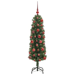 Umělý vánoční stromeček Zelená 120 cm PVC, ocel a plast - obrázek 4