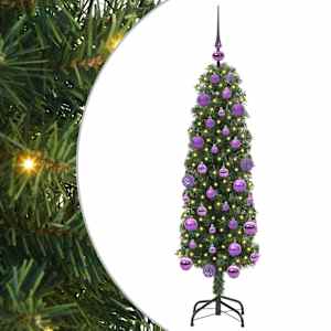 vidaXL Tehisj&otilde;ulupuu Roheline 120 cm PVC, teras ja plastik