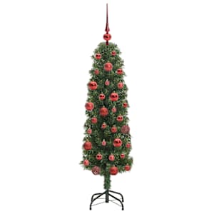 Umělý vánoční stromeček Zelená 150 cm PVC, ocel a plast - obrázek 4