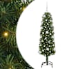 vidaXL Tehisj&otilde;ulupuu Roheline 150 cm PVC, teras ja plastik