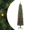 vidaXL Tehisj&otilde;ulupuu Roheline 180 cm PVC, teras ja plastik