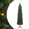 vidaXL Tehisj&otilde;ulupuu Roheline 180 cm PVC, teras ja plastik