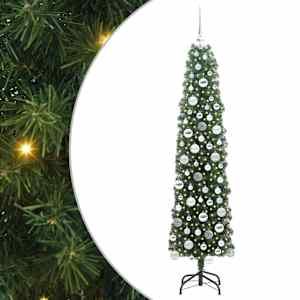 vidaXL Tehisj&otilde;ulupuu Roheline 180 cm PVC, teras ja plastik