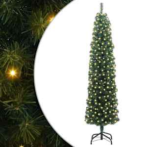 Umělý vánoční stromeček Zelená 210 cm PVC, ocel a plast - obrázek 2