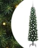 vidaXL Tehisj&otilde;ulupuu Roheline 210 cm PVC, teras ja plastik