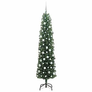 Umělý vánoční stromeček Zelená 210 cm PVC, ocel a plast - obrázek 3