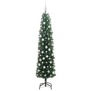 Umělý vánoční stromeček Zelená 210 cm PVC, ocel a plast - obrázek 4