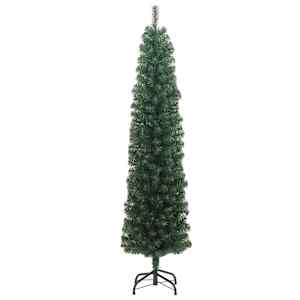 Umělý vánoční stromeček Zelená 210 cm PVC, ocel a plast - obrázek 5