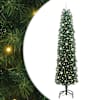 vidaXL Tehisj&otilde;ulupuu Roheline 240 cm PVC, teras ja plastik