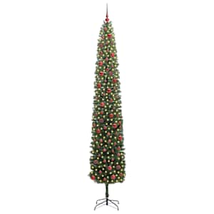 Umělý vánoční stromeček Zelená 270 cm PVC, ocel a plast - obrázek 2