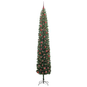 Umělý vánoční stromeček Zelená 270 cm PVC, ocel a plast - obrázek 3