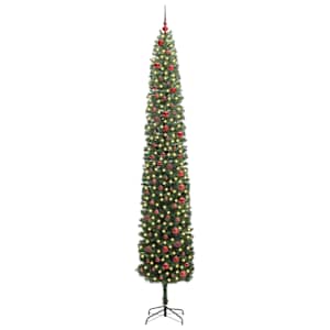 Umělý vánoční stromeček Zelená 300 cm PVC, ocel a plast - obrázek 2