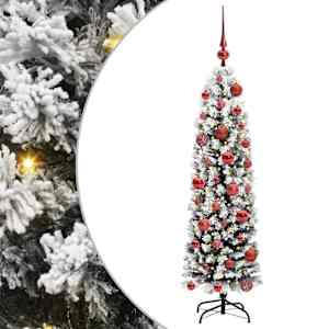 Umělý vánoční stromeček Zelená 120 cm PVC, ocel a plast - obrázek 2