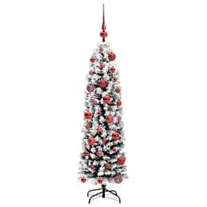 Umělý vánoční stromeček Zelená 120 cm PVC, ocel a plast - obrázek 4