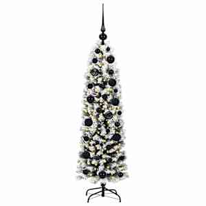 Umělý vánoční stromeček Zelená 120 cm PVC, ocel a plast - obrázek 3