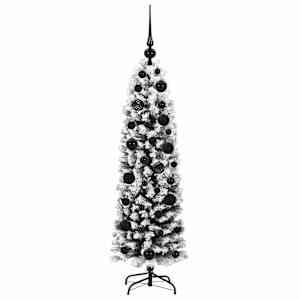 Umělý vánoční stromeček Zelená 120 cm PVC, ocel a plast - obrázek 4