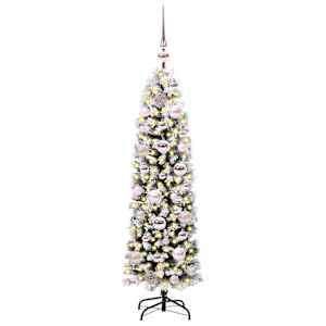 Umělý vánoční stromeček Zelená 120 cm PVC, ocel a plast - obrázek 3