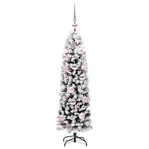 Umělý vánoční stromeček Zelená 120 cm PVC, ocel a plast - obrázek 4