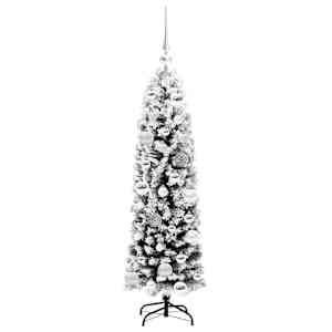 Umělý vánoční stromeček Zelená 120 cm PVC, ocel a plast - obrázek 4