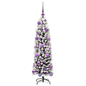 Umělý vánoční stromeček Zelená 120 cm PVC, ocel a plast - obrázek 3