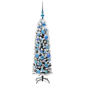 Umělý vánoční stromeček Zelená 120 cm PVC, ocel a plast - obrázek 4