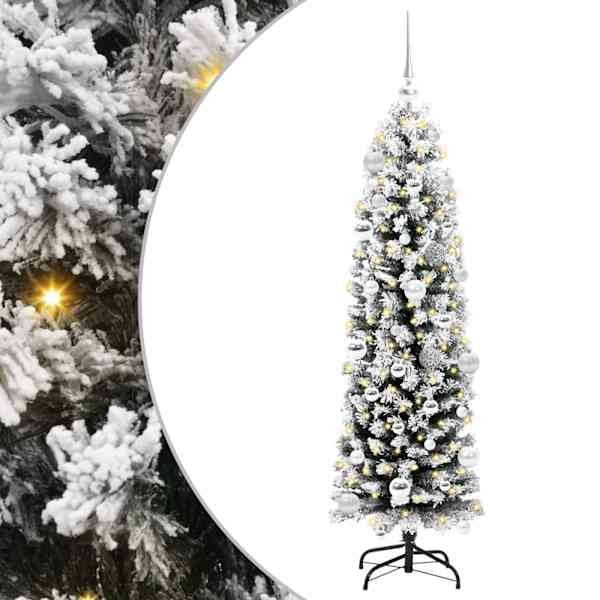 vidaXL Tehisj&otilde;ulupuu Roheline 150 cm PVC, teras ja plastik