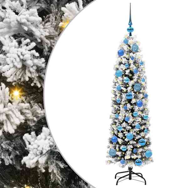 vidaXL Tehisj&otilde;ulupuu Roheline 150 cm PVC, teras ja plastik