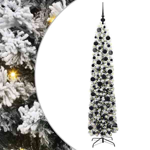 vidaXL Tehisj&otilde;ulupuu Roheline 180 cm PVC, teras ja plastik