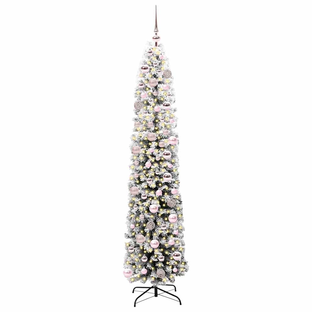 Thumbnail - vidaXL Künstlicher Weihnachtsbaum mit 300 LEDs mit Ständer Grün 180 cm