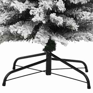 Umělý vánoční stromeček Zelená 210 cm PVC, ocel a plast - obrázek 11