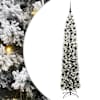 vidaXL Tehisj&otilde;ulupuu Roheline 210 cm PVC, teras ja plastik