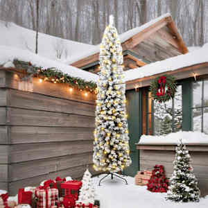 Umestno božično drevo Zelena 240 cm PVC in Jeklo in Plastika