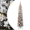 vidaXL Tehisj&otilde;ulupuu Roheline 240 cm PVC, teras ja plastik