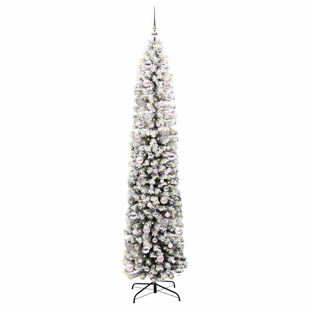 Thumbnail - vidaXL Künstlicher Weihnachtsbaum mit 300 LEDs mit Ständer Grün 240 cm