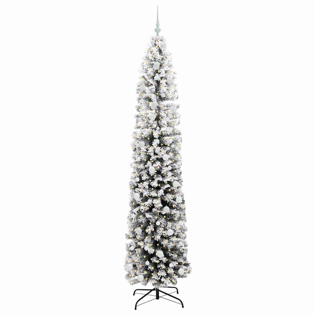 Thumbnail - vidaXL Künstlicher Weihnachtsbaum mit 300 LEDs mit Ständer Grün 240 cm