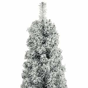 Umělý vánoční stromeček Zelená 270 cm PVC, ocel a plast - obrázek 7