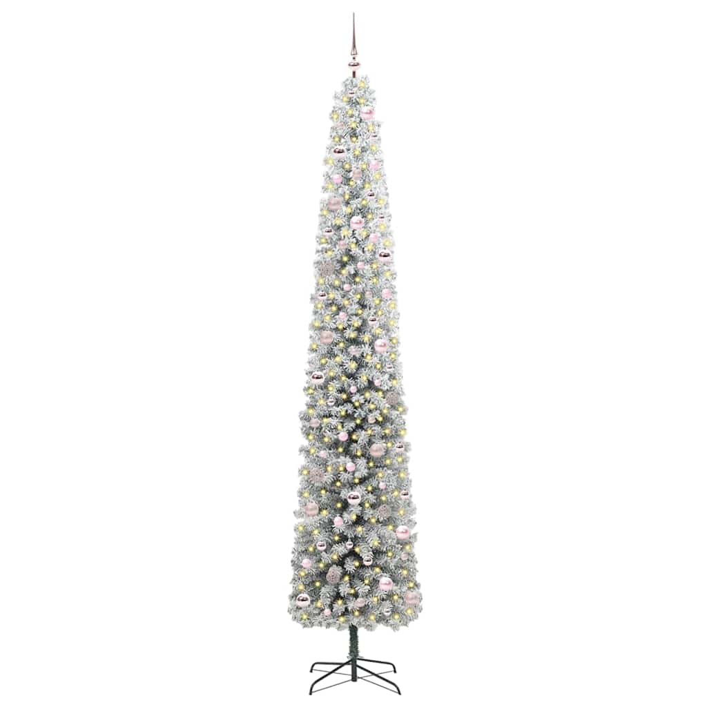 Thumbnail - vidaXL Künstlicher Weihnachtsbaum mit 300 LEDs mit Ständer Grün 270 cm