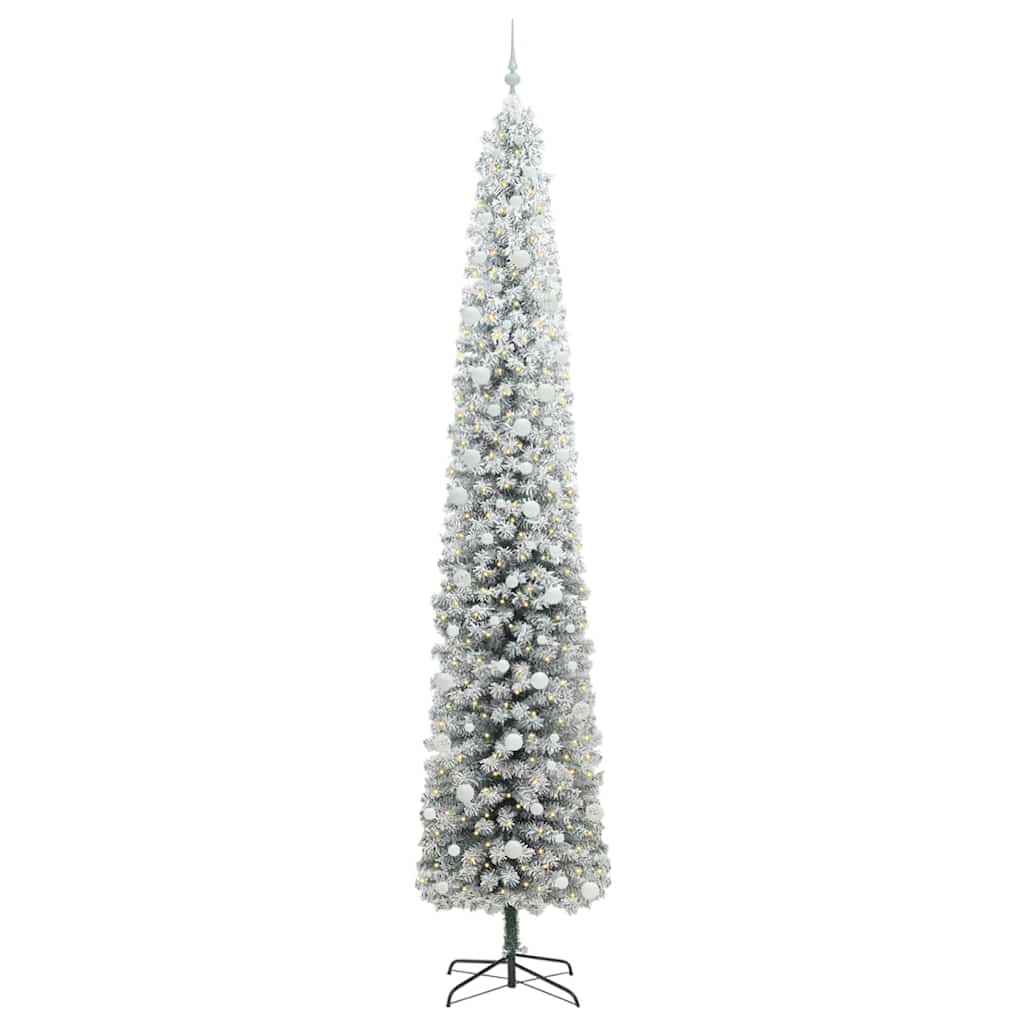 Thumbnail - vidaXL Künstlicher Weihnachtsbaum mit 300 LEDs mit Ständer Grün 270 cm