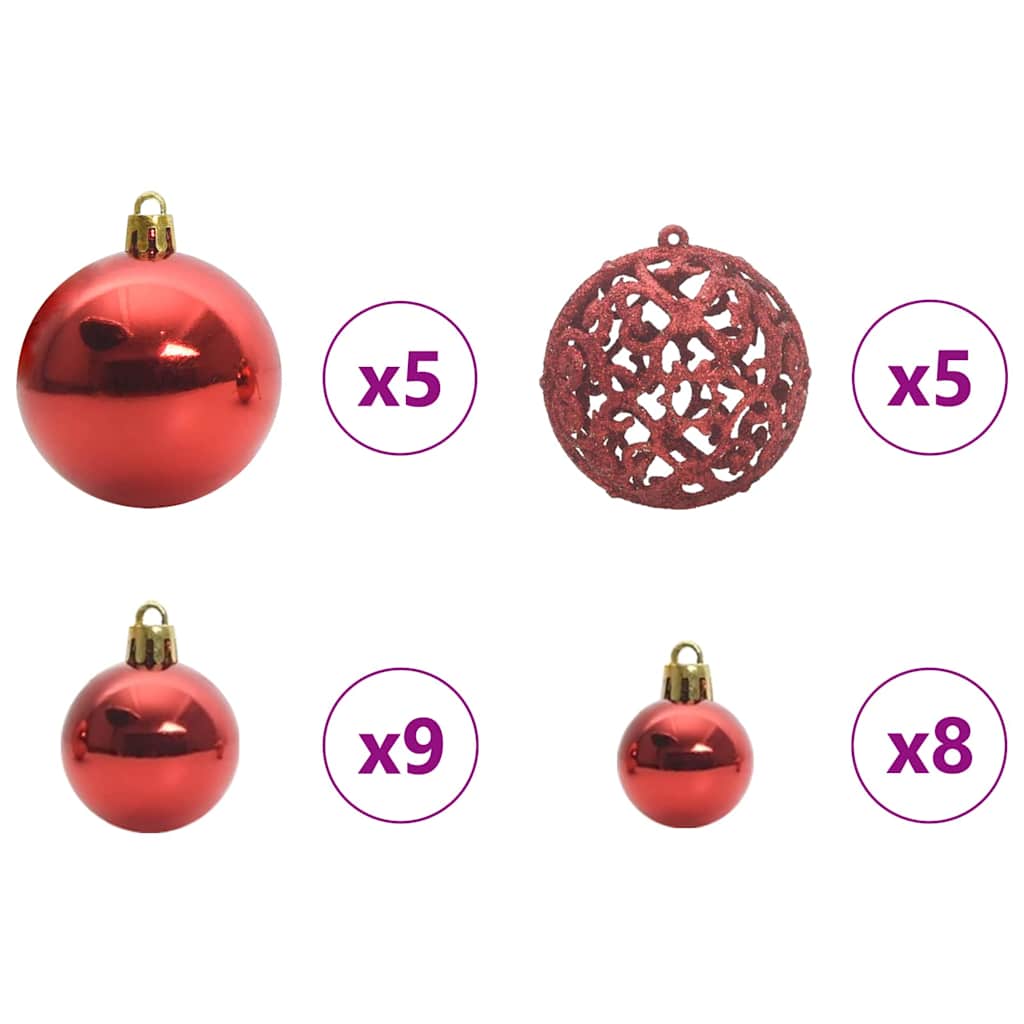Kunstig Hængslet Juletræ med Kogler Grøn 150 cm 8 8721288980403 wbg fr en hd 6