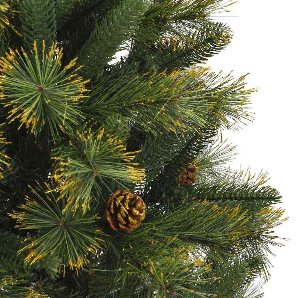 Kunstig Hængslet Juletræ med Kogler Grøn 150 cm 11 8721288980410 detail en hd 2