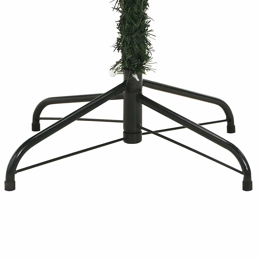 Umjetno zložljivo božićno drevo s stožci Zelena 210 cm