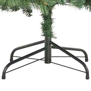 Umělý vánoční stromeček Zelená 210 cm PVC a kov - obrázek 12
