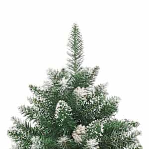 Umělý vánoční stromeček Zelená 150 cm PVC, plast a ocel - obrázek 12