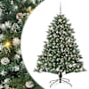 vidaXL Tehisj&otilde;ulupuu Roheline 150 cm PVC, Plastikk ja Teras
